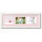 ArtToFrames Collage Photo Picture Frame with 3 - 5x7 inch Openings, Framed in White with Over 62 Mat Color Options and Plexi Glass (CSM-3966-2135)